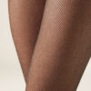 50 Denier Fishnet Tights with Glitter