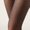 50 Denier Fishnet Tights with Glitter