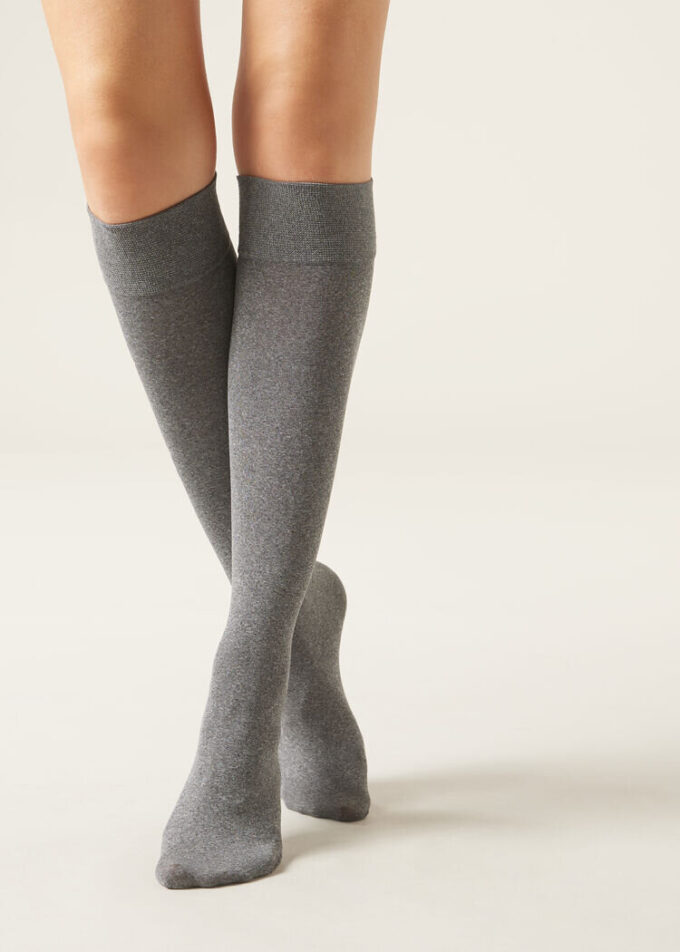 60 Denier Microfiber Knee-Highs