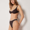 Balconette Swimsuit Top Bicolor Embroidery Balconette Swimsuit Top Bicolor Embroidery