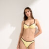 Balconette Swimsuit Top Bicolor Piping Balconette Swimsuit Top Bicolor Piping