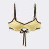 Balconette Swimsuit Top Bicolor Piping Balconette Swimsuit Top Bicolor Piping
