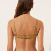 Balconette Swimsuit Top Shiny Satin