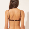 Balconette Swimsuit Top Shiny Satin