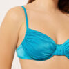 Balconette Swimsuit Top Shiny Satin