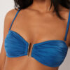 Bandeau Bikini Top Shiny Satin Bandeau Bikini Top Shiny Satin