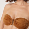 Bandeau Bikini Top Shiny Satin Bandeau Bikini Top Shiny Satin