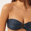 Bandeau Swimsuit Top Glowing Python Bandeau Swimsuit Top Glowing Python