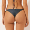 Brazilian String Swimsuit Bottom Glowing Python Brazilian String Swimsuit Bottom Glowing Python