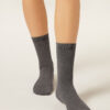 Cashmere Blend Short Socks