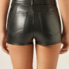 Coated Effect Hot Pants
