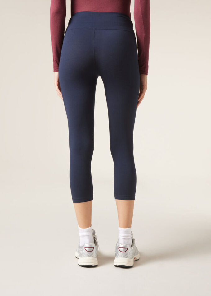 Cotton Capri Leggings Cotton Capri Leggings