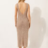 Crocheted Lamé Maxi Dress Crocheted Lamé Maxi Dress
