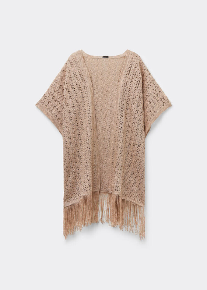 Crocheted Lamé Vest