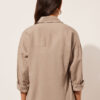 Cropped Linen and Viscose Shirt Cropped Linen and Viscose Shirt