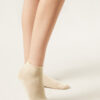 Cuffless Short Socks in Cotton Cuffless Short Socks in Cotton