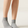 Cuffless Short Socks in Cotton