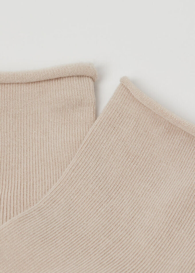 Cuffless Short Socks in Cotton Cuffless Short Socks in Cotton