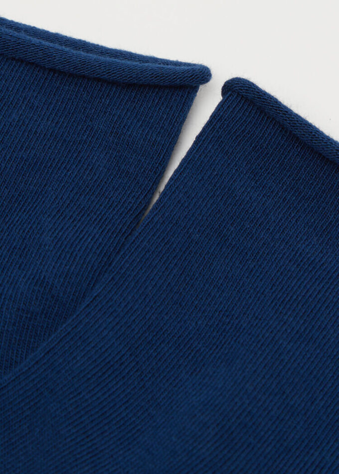 Cuffless Short Socks in Cotton