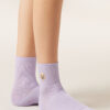 Dogs Embroidered Socks