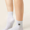 Dogs Embroidered Socks