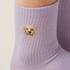 Dogs Embroidered Socks