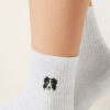 Dogs Embroidered Socks