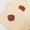 Dogs Embroidered Socks