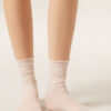Dotted Sheer Socks