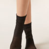 Dotted Sheer Socks