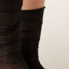 Dotted Sheer Socks
