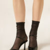 Dotted Sheer Socks