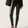 Faux Leather Thermal Leggings