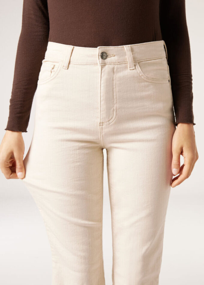 Flared Stretch Jeans