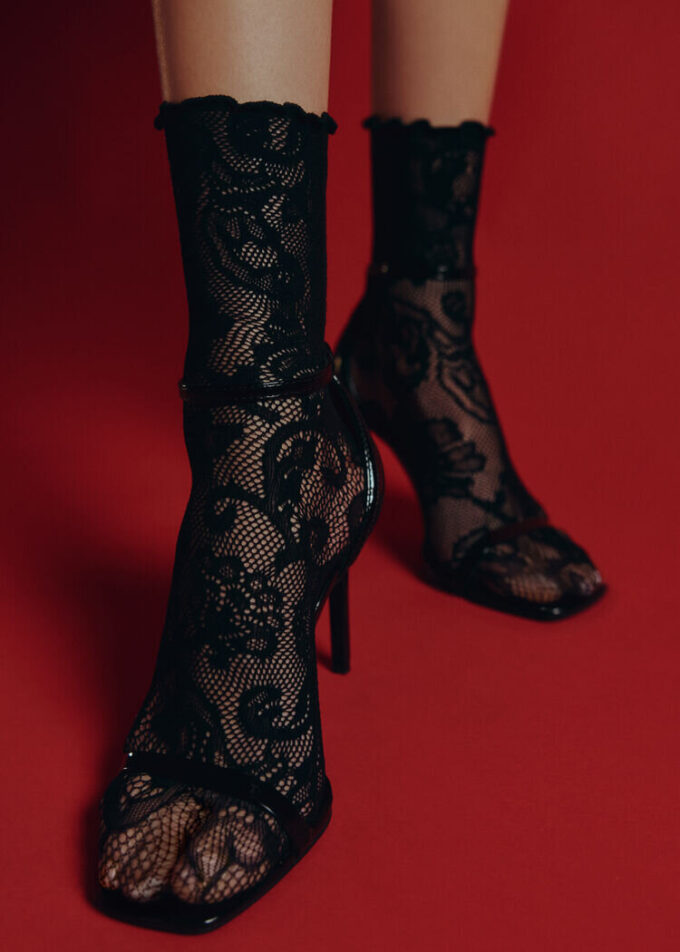 Floral Lace Socks