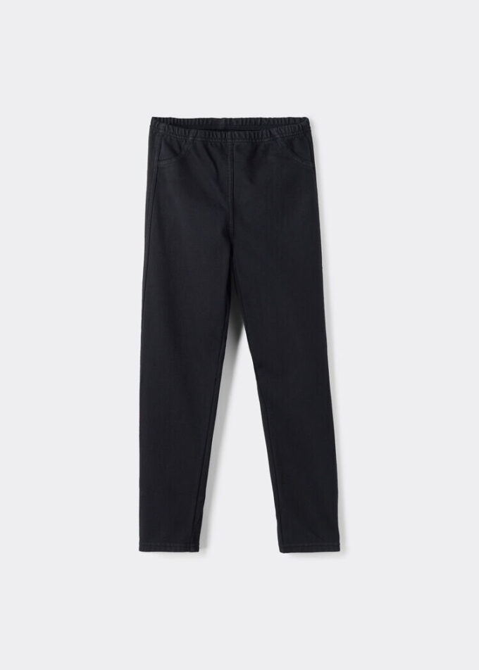 Girls’ Thermal Denim Leggings
