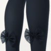 Girls’ Tights with Bow