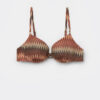 Golden Chevron Push up Swimsuit Top Golden Chevron Push up Swimsuit Top