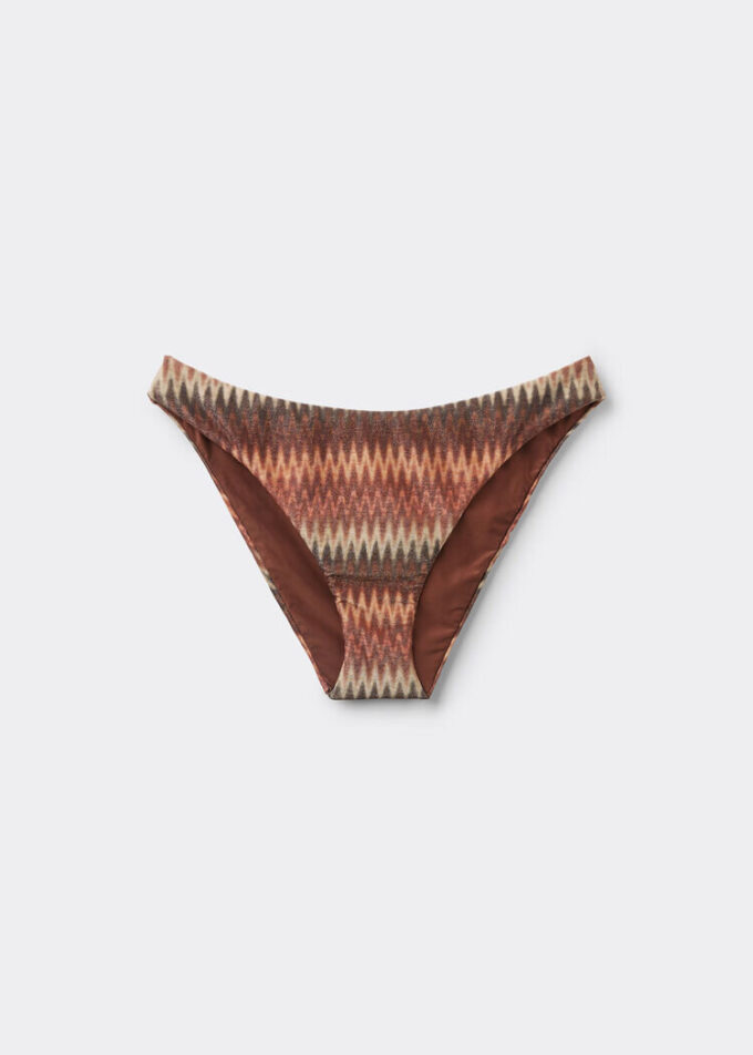 Golden Chevron Swimsuit Bottoms Golden Chevron Swimsuit Bottoms