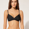 Graduated Padded Criss-Cross Triangle Swimsuit Top Indonesia Graduated Padded Criss-Cross Triangle Swimsuit Top Indonesia