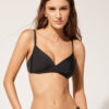 Graduated Padded Criss-Cross Triangle Swimsuit Top Indonesia Graduated Padded Criss-Cross Triangle Swimsuit Top Indonesia