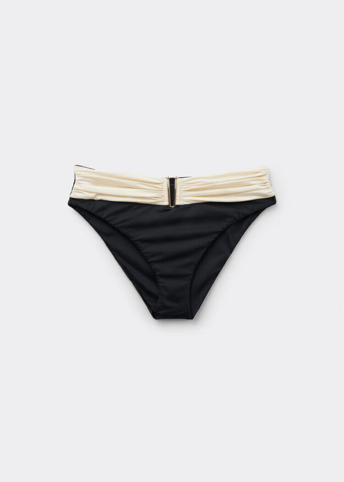 High-Rise Swimsuit Bottom Elegant Bicolor High-Rise Swimsuit Bottom Elegant Bicolor