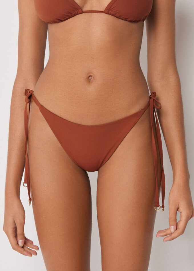 Laced Brazilian Swimsuit Bottom Premium Fit Laced Brazilian Swimsuit Bottom Premium Fit