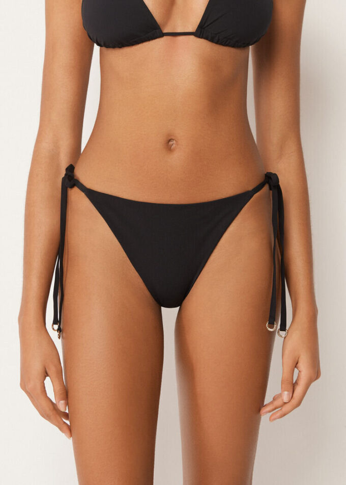 Laced Brazilian Swimsuit Bottom Premium Fit Laced Brazilian Swimsuit Bottom Premium Fit