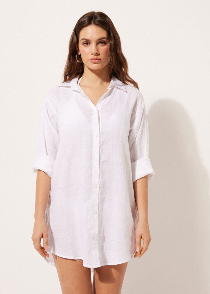 Linen Shirtdress Linen Shirtdress