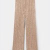 Long Crocheted Lamé Pants