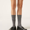 Long Ribbed Cotton Socks Long Ribbed Cotton Socks