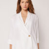 Loose Fit Blazer with Linen Loose Fit Blazer with Linen
