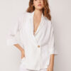 Loose Fit Blazer with Linen Loose Fit Blazer with Linen
