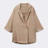 Loose Fit Blazer with Linen Loose Fit Blazer with Linen